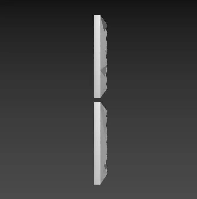Wall pattern model  3D model_4