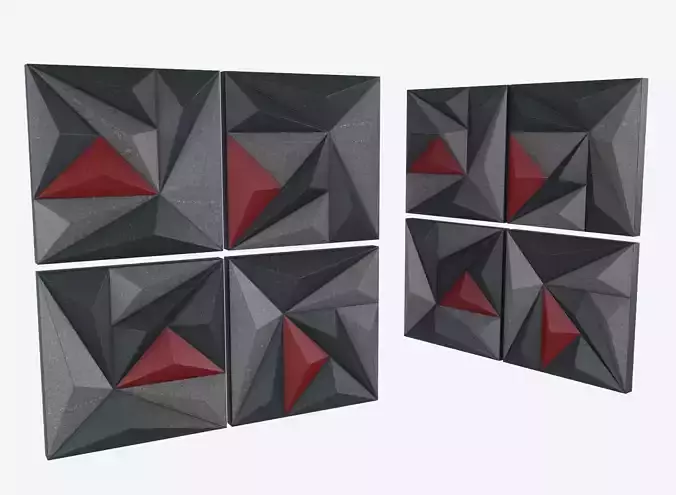 Wall pattern model  3D model