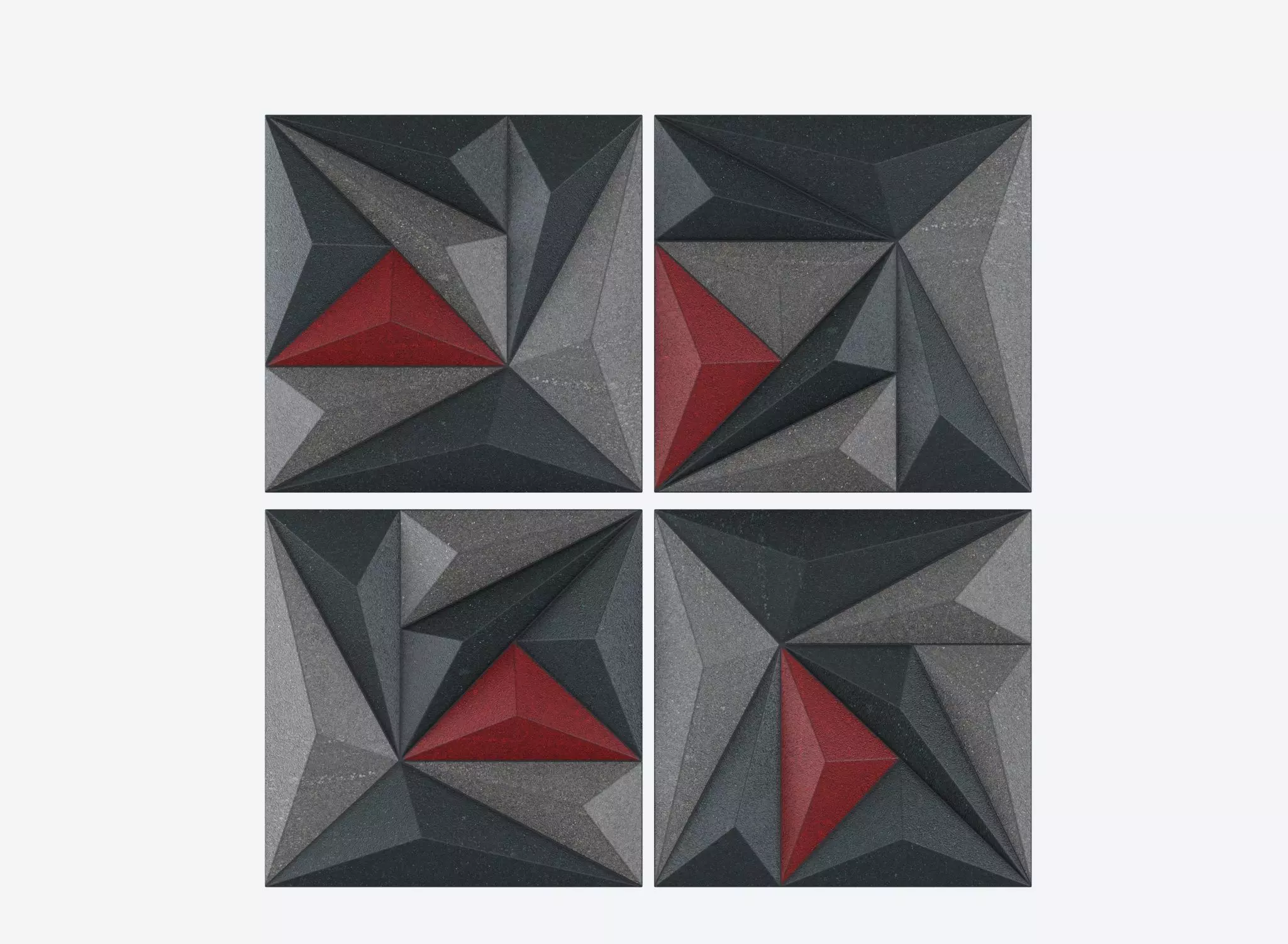 Wall pattern model  3D model_3