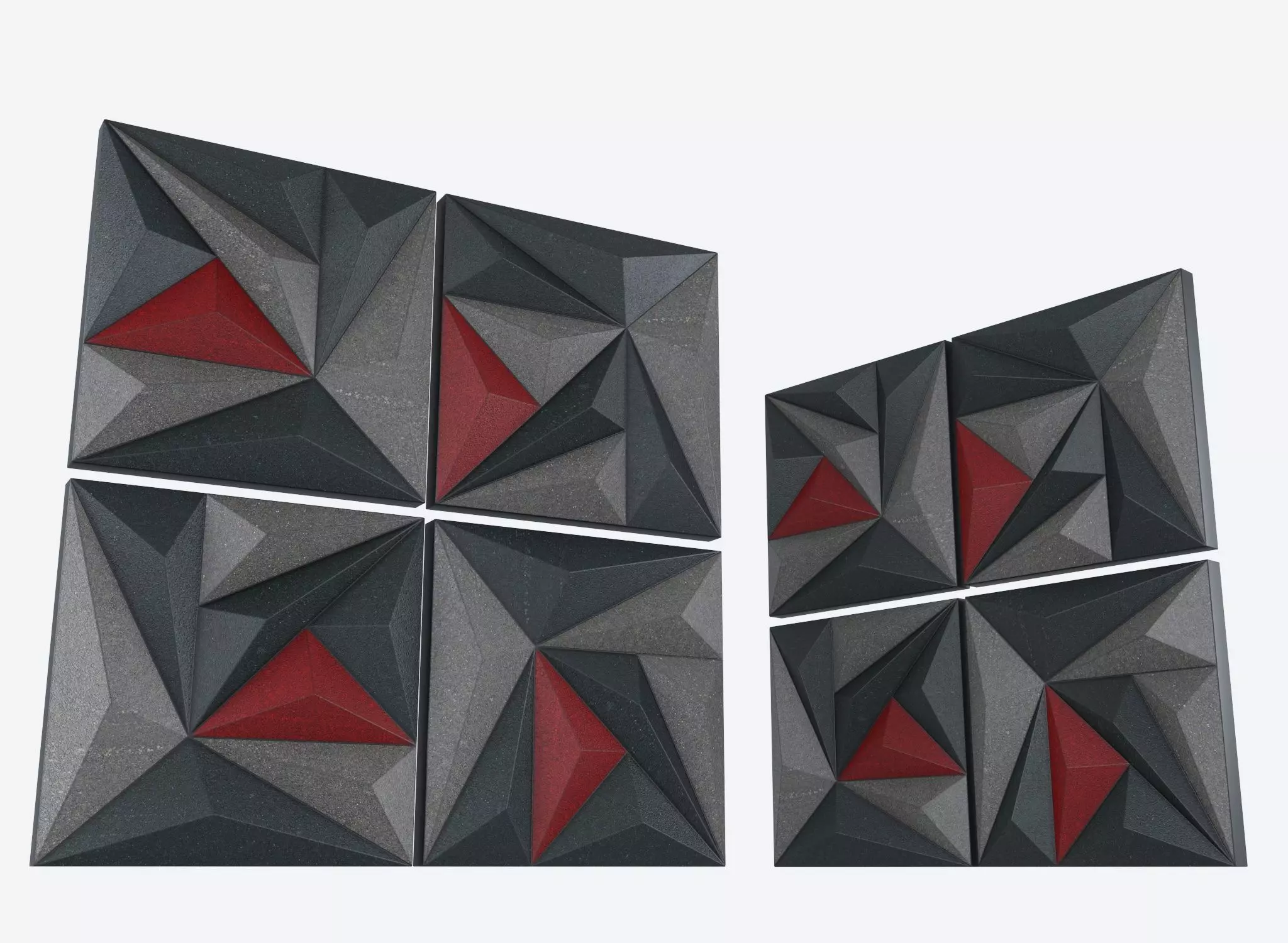 Wall pattern model  3D model_1