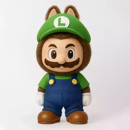 Luigi Labubu Pop Mart Kasing Lung toy