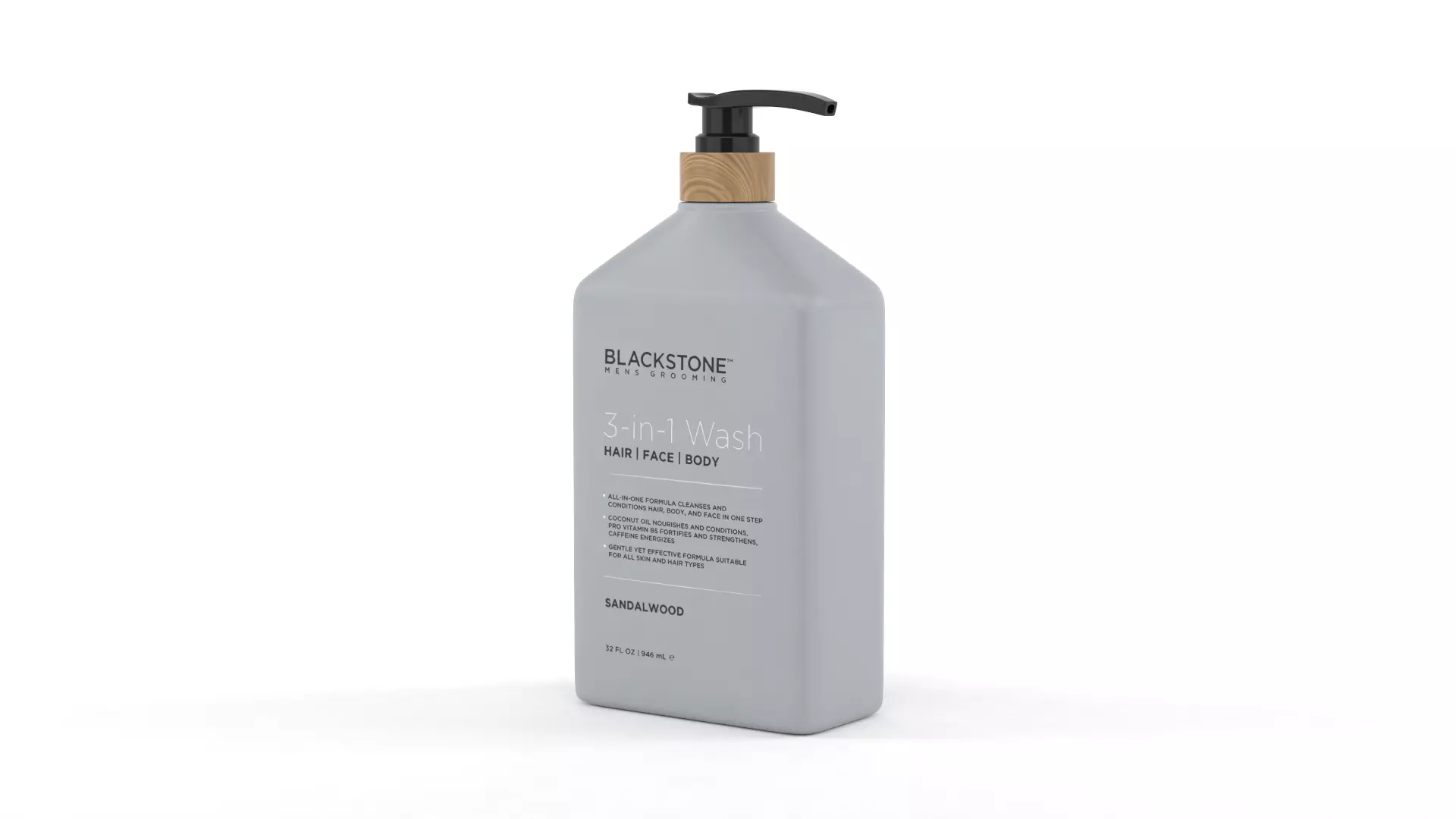 Body Wash Bottle 3D model_3