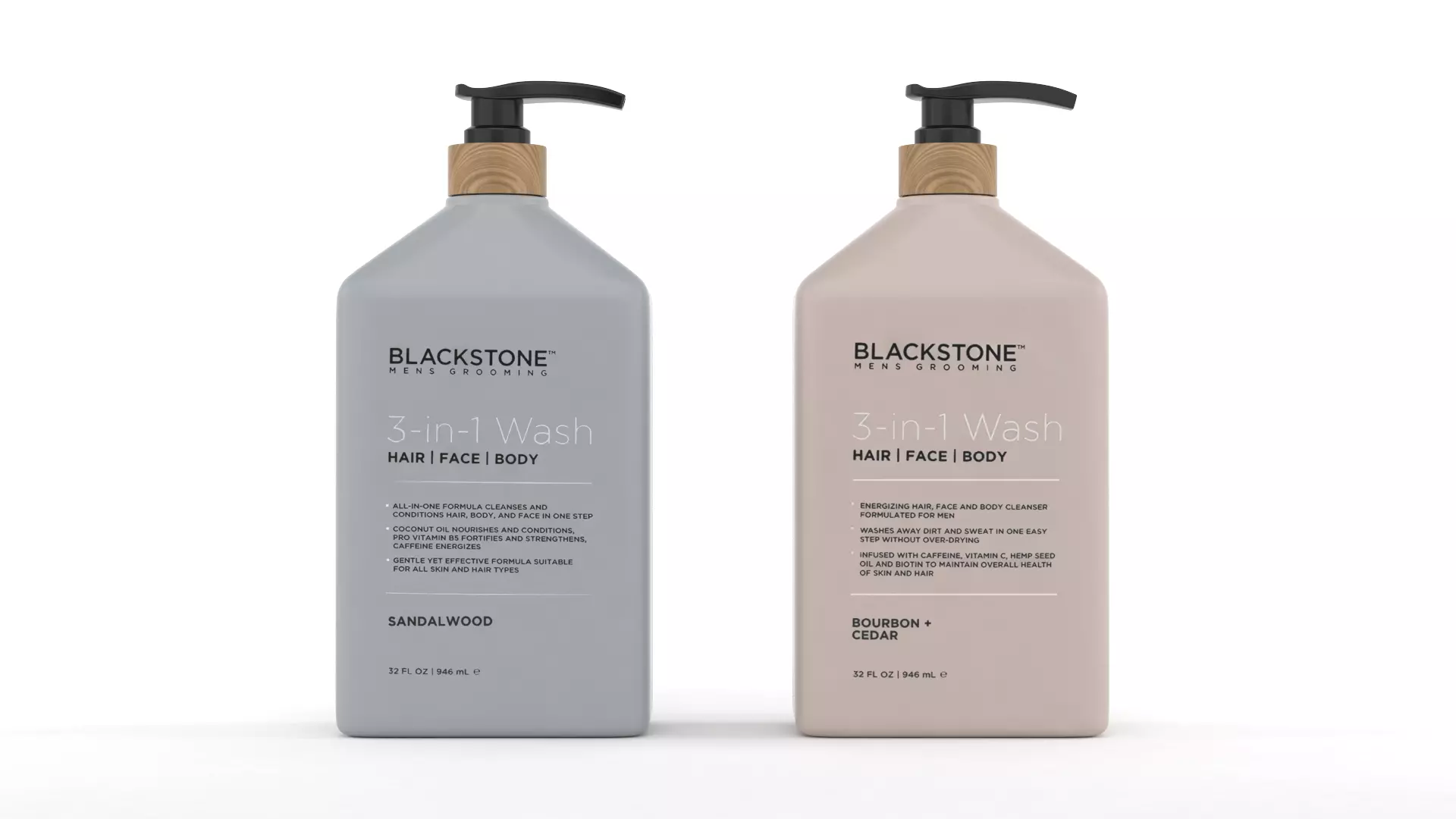 Body Wash Bottle 3D model_0