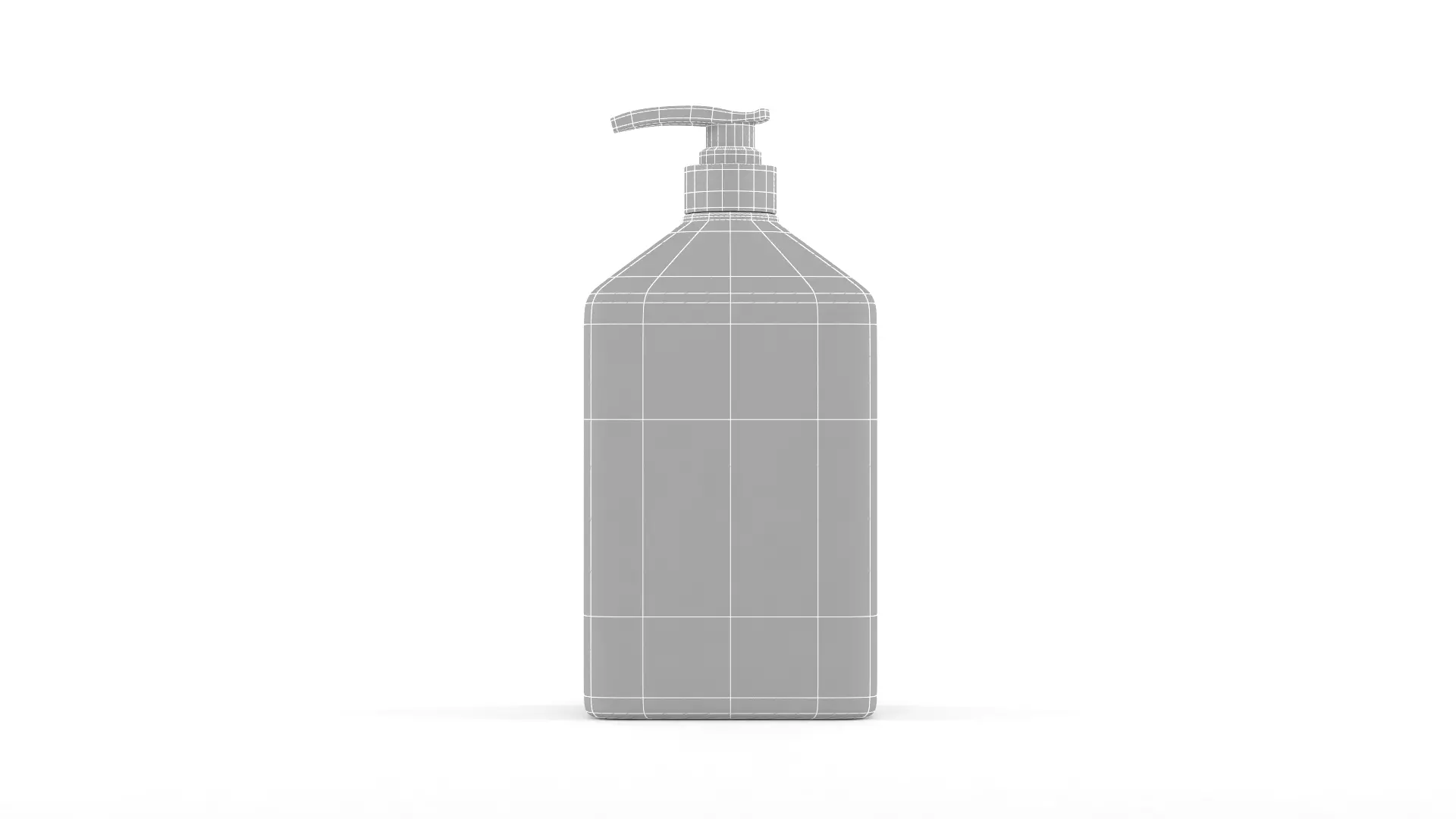 Body Wash Bottle 3D model_12