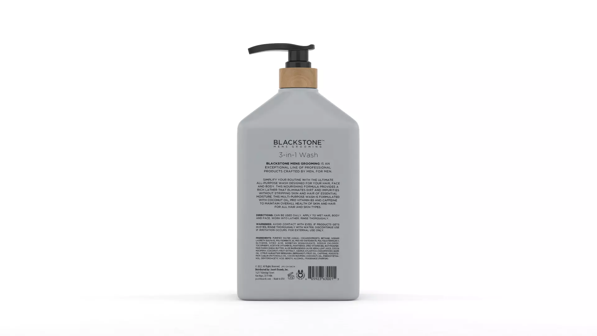 Body Wash Bottle 3D model_2