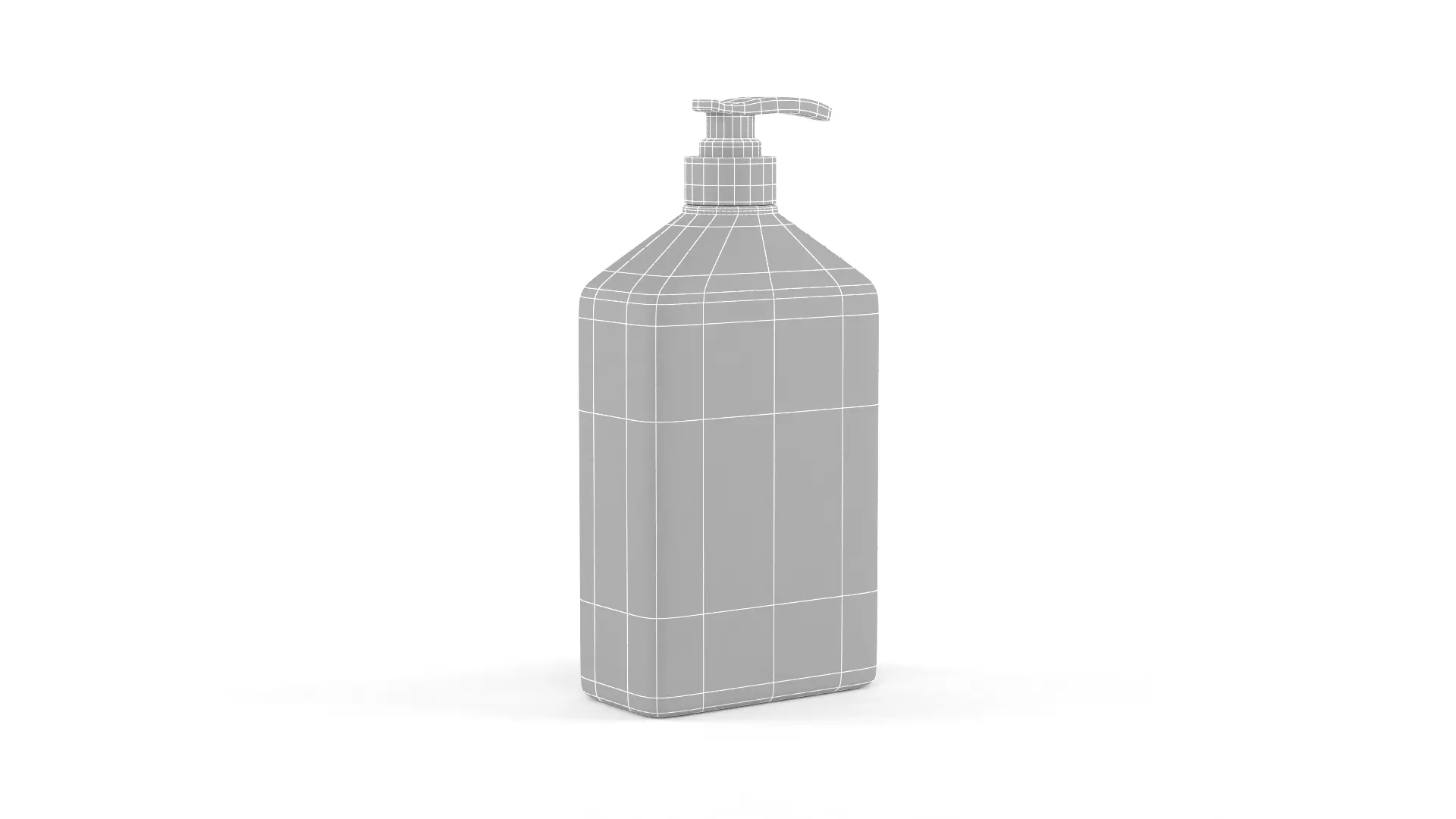 Body Wash Bottle 3D model_13