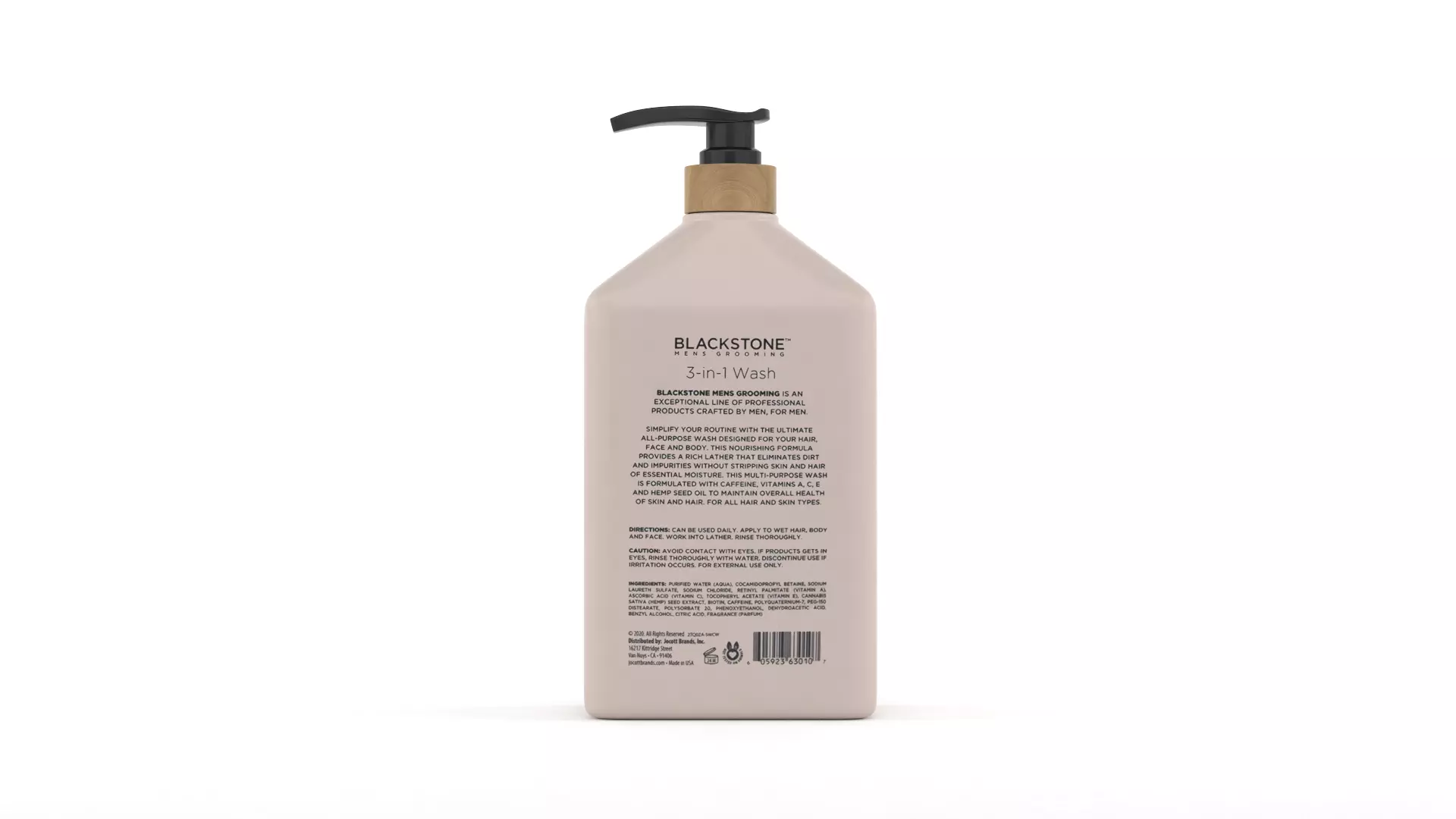 Body Wash Bottle 3D model_5