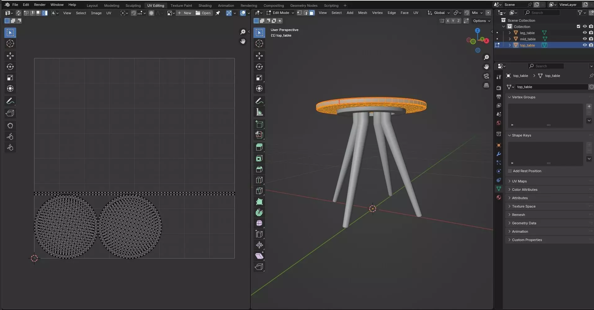 Round Table CG1 3D model_10
