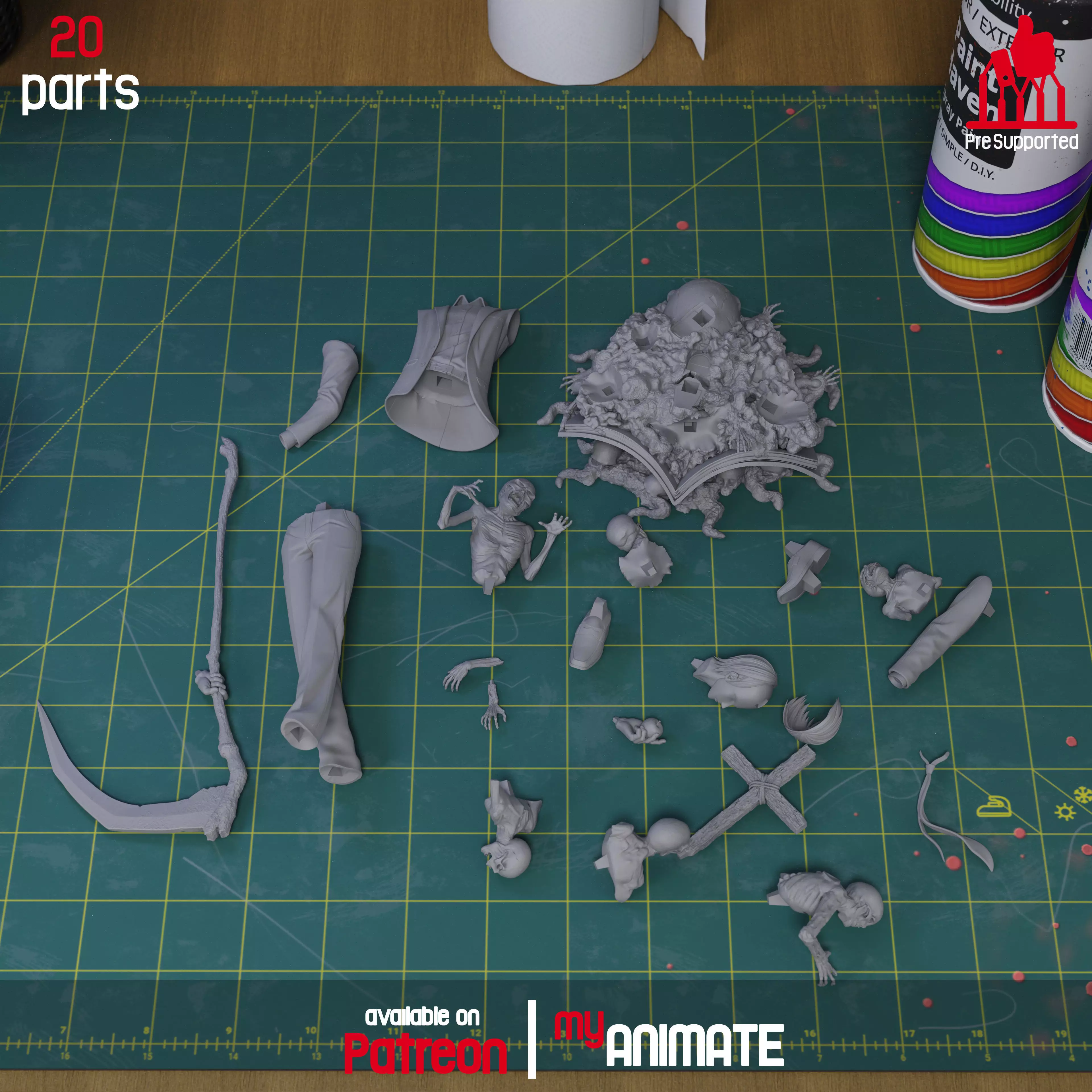 Light Yagami from DeathNote - STL for 3D Printing 3D print model_7