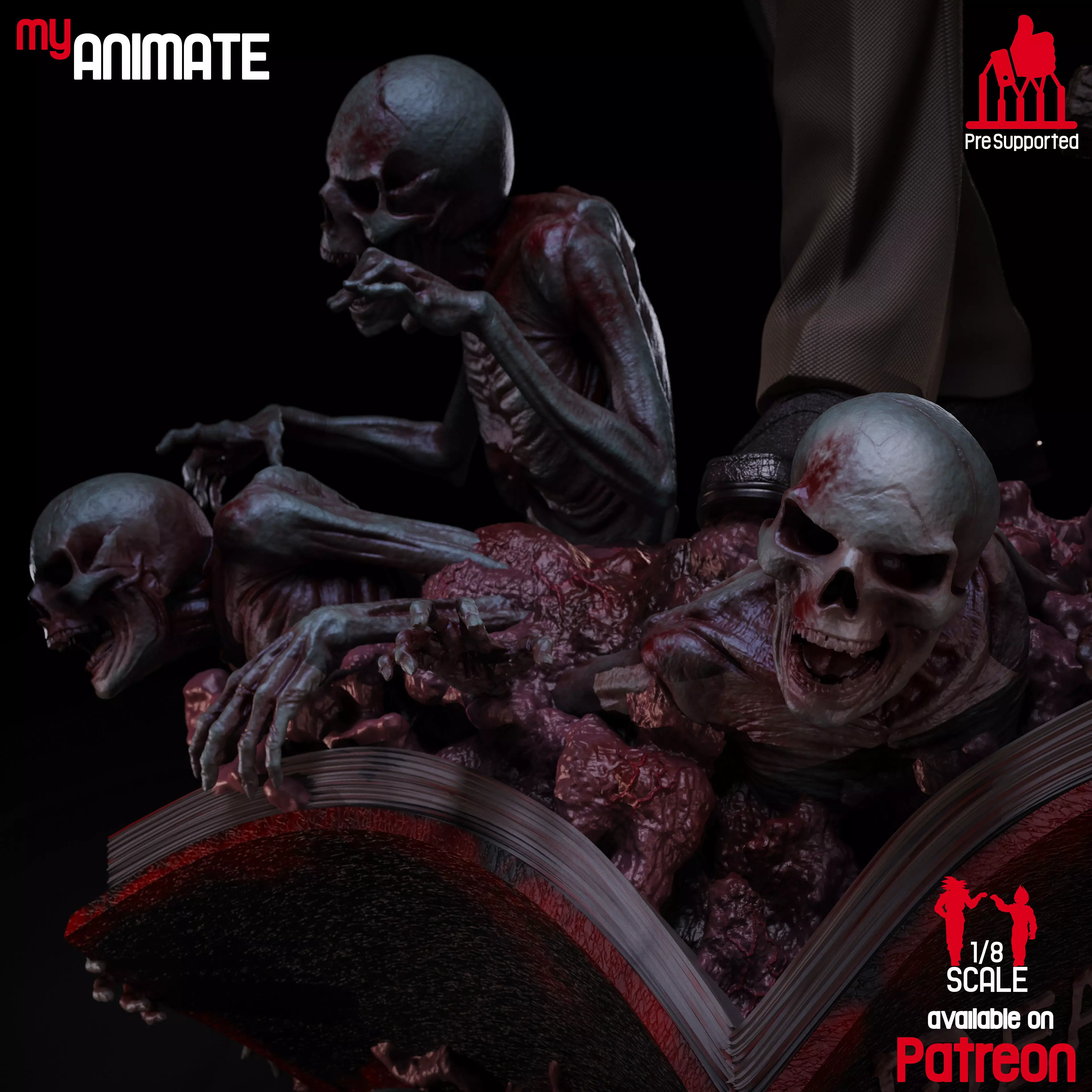 Light Yagami from DeathNote - STL for 3D Printing 3D print model_5