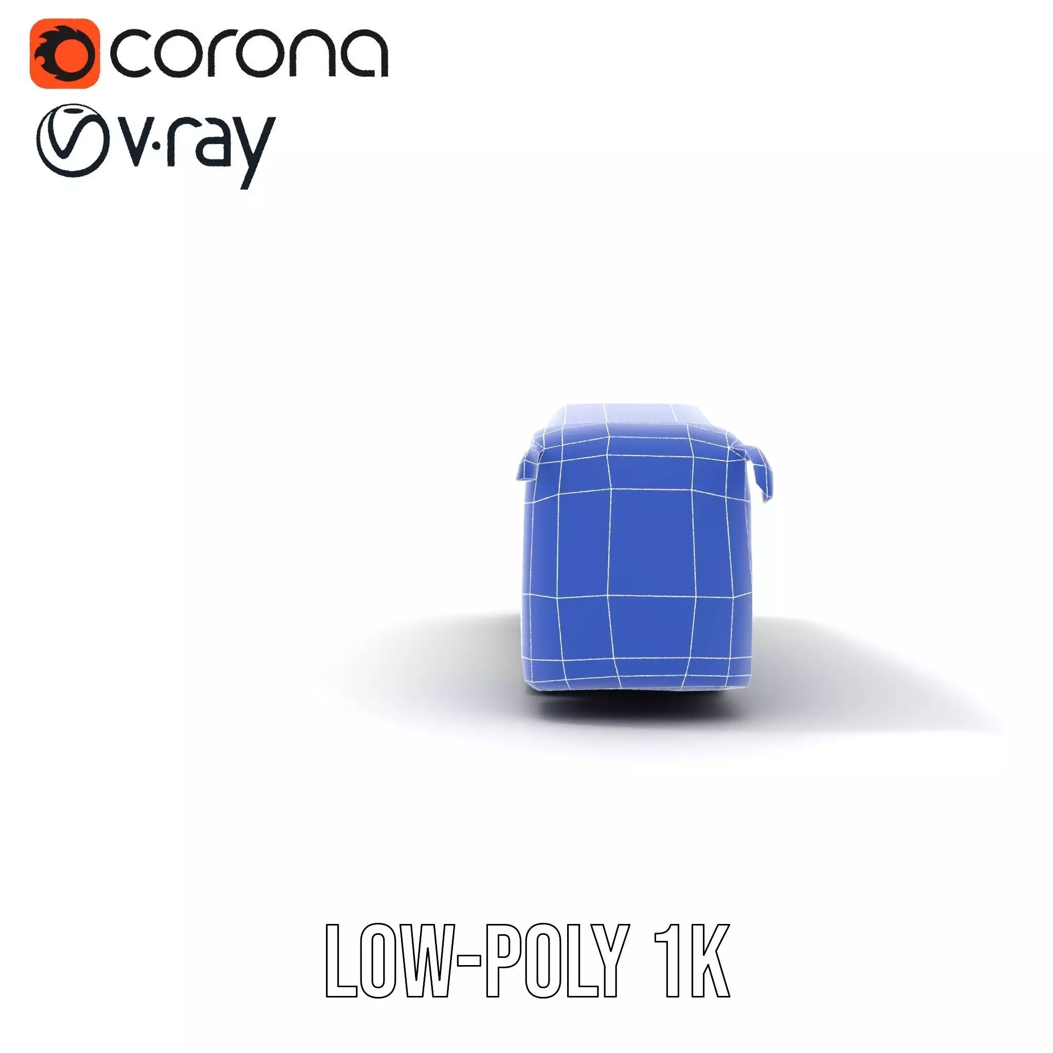 Modern Silver Bus model pack Low-poly 3D model_28