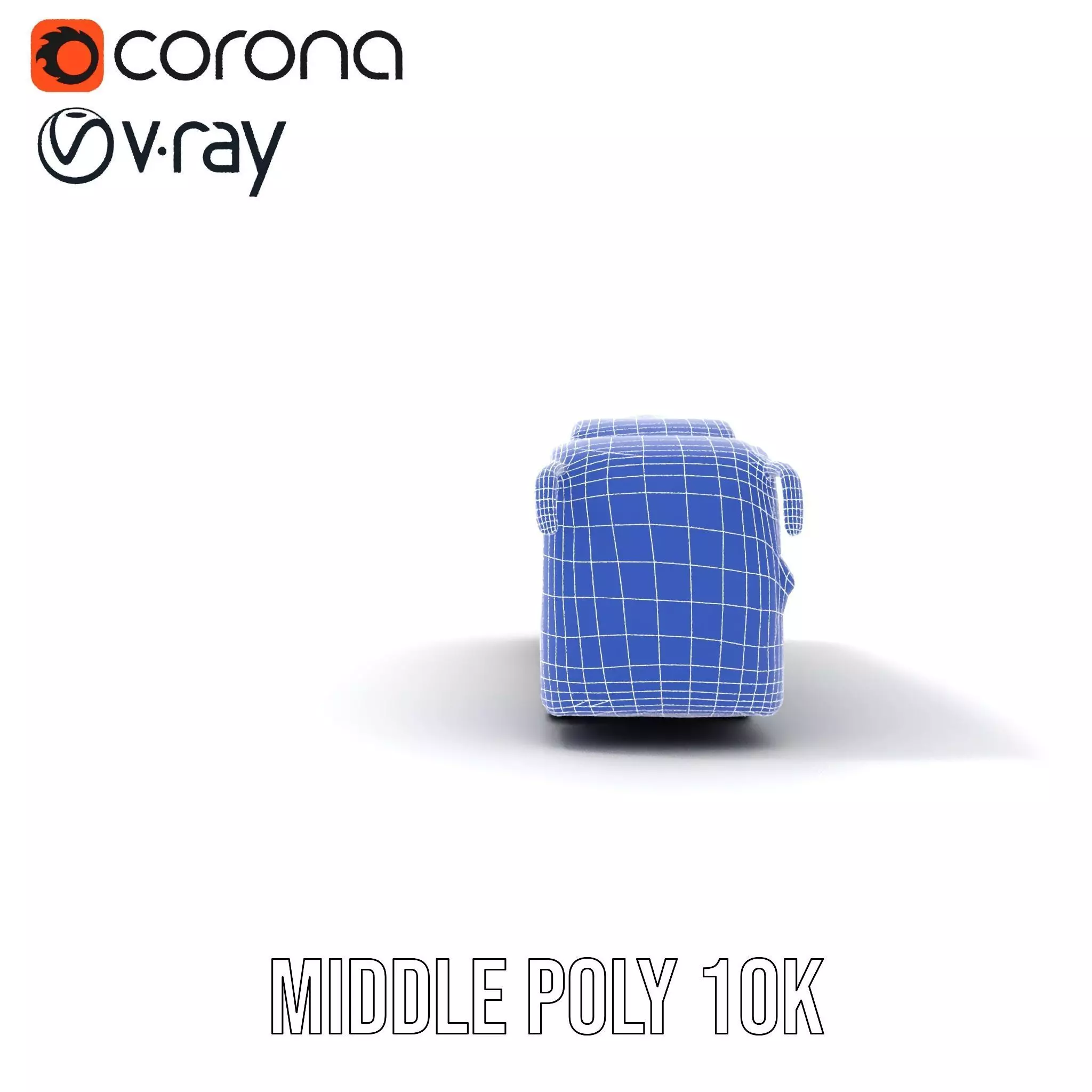 Modern Silver Bus model pack Low-poly 3D model_27