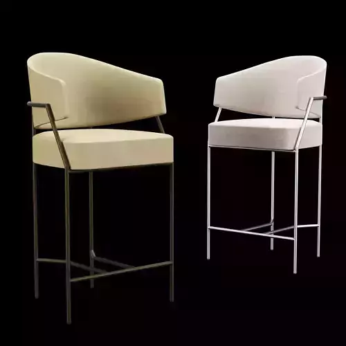 Big bar chair 3D model