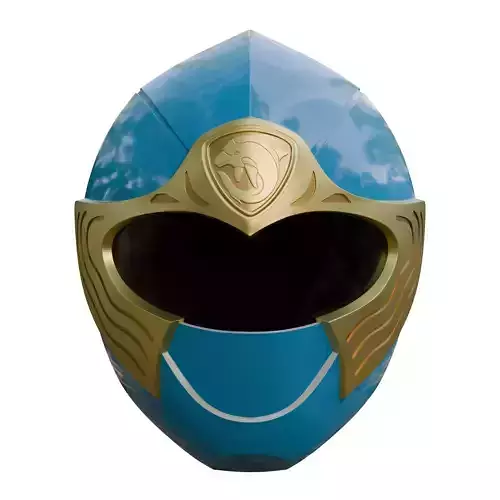 Blue Ninja Ranger Helmet - Power Rangers Ninja Storm Cosplay 3D print model
