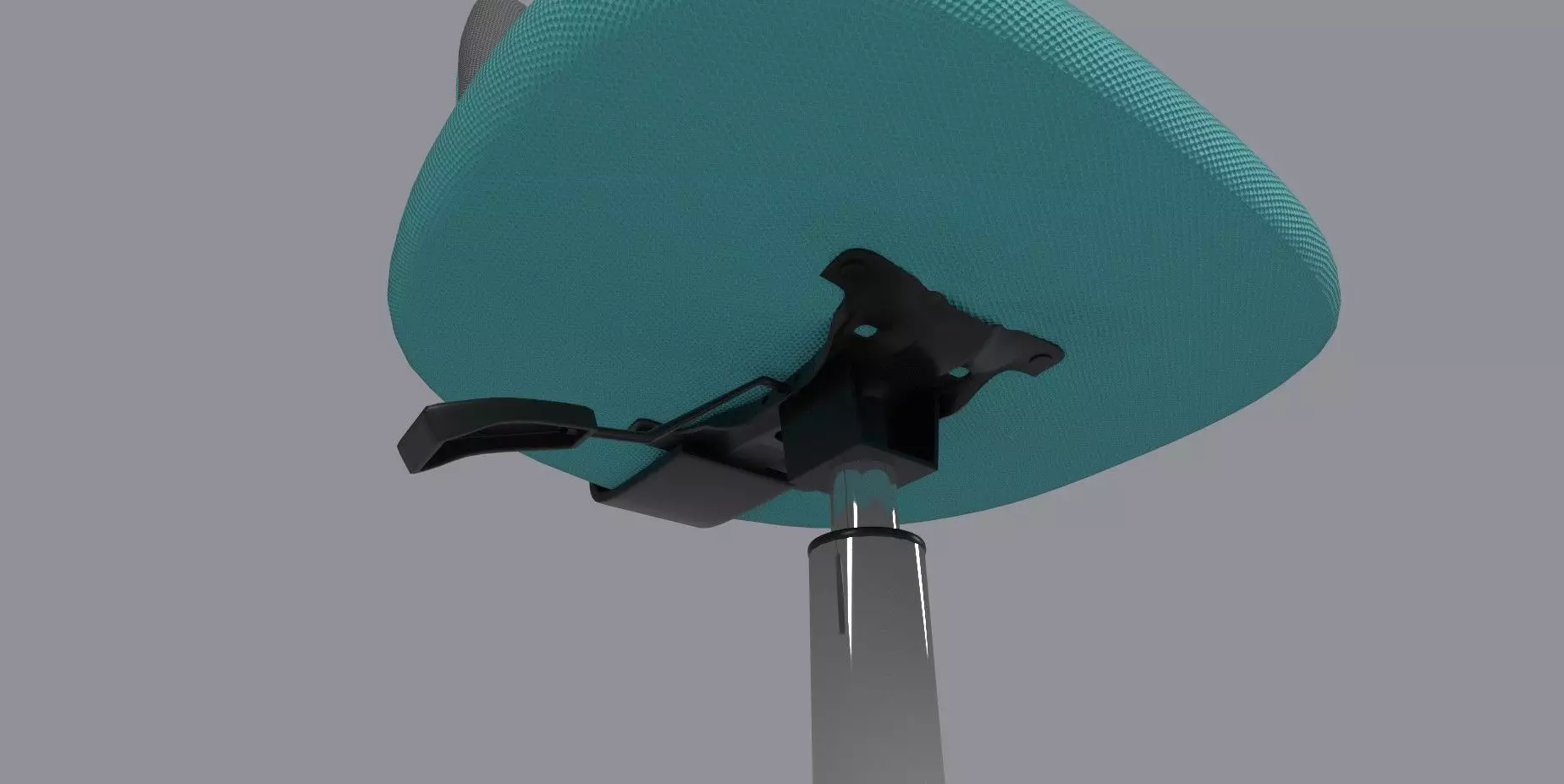 Office Chair Low-poly 3D model_8