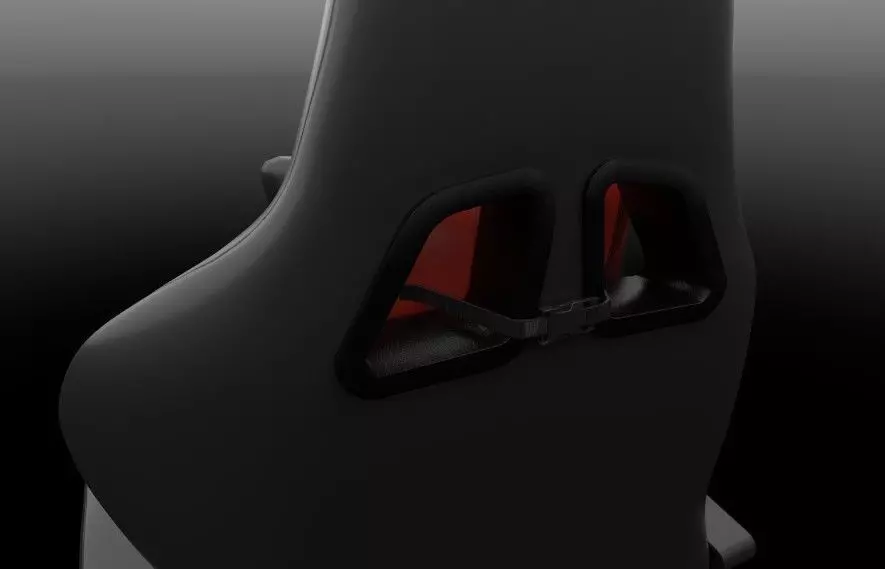 Gaming Chair Low-poly 3D model_5