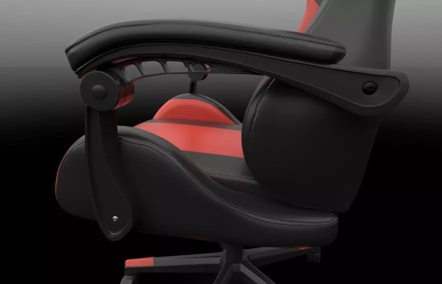 Gaming Chair Low-poly 3D model_1