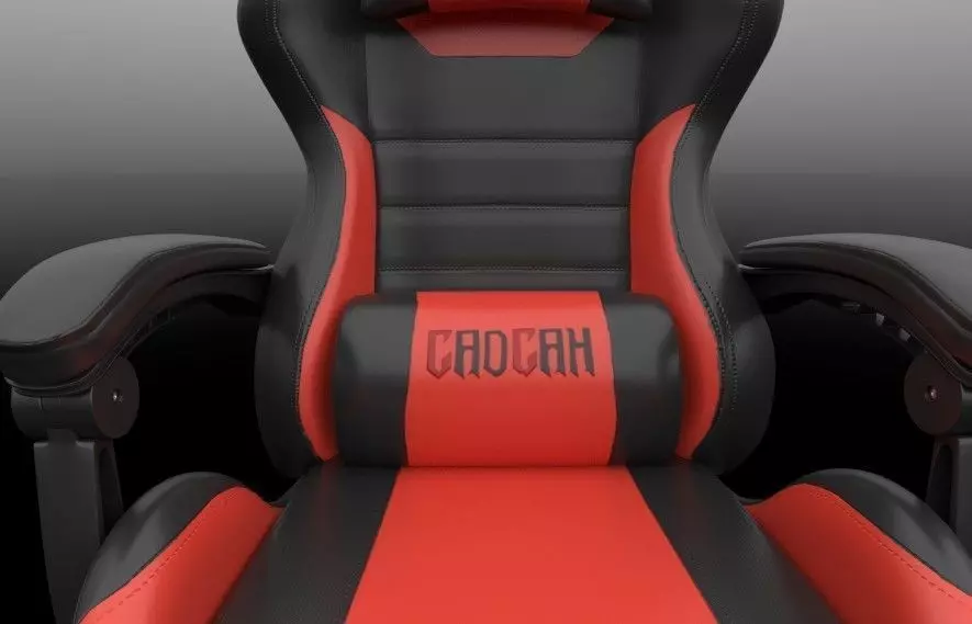 Gaming Chair Low-poly 3D model_14