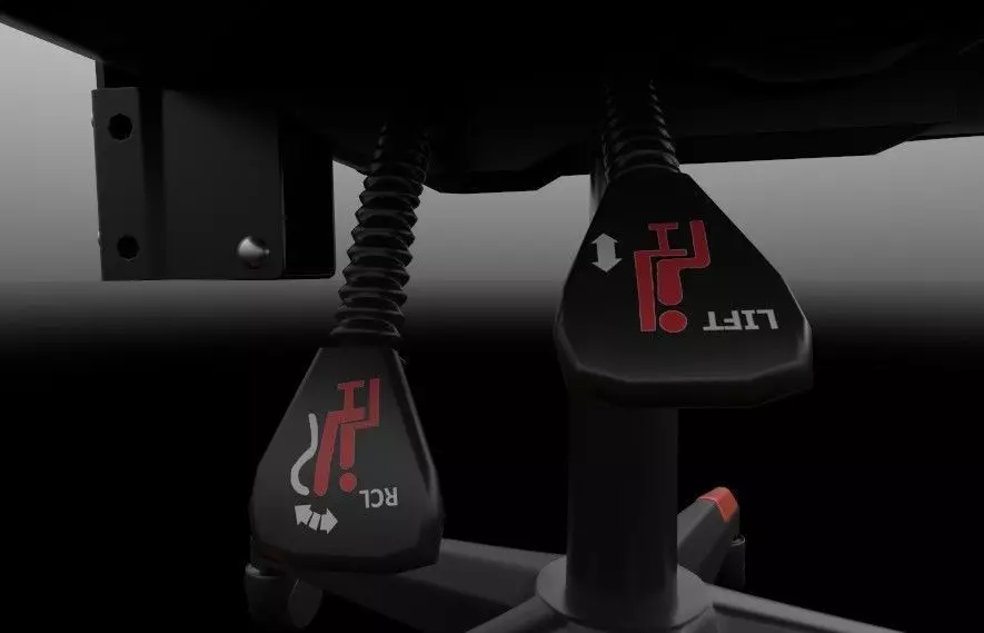 Gaming Chair Low-poly 3D model_3