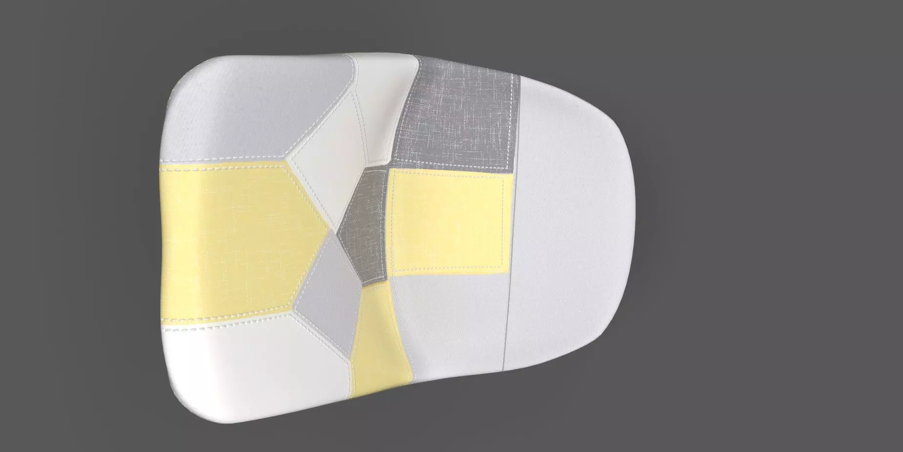 Dining Chair Low-poly 3D model_1