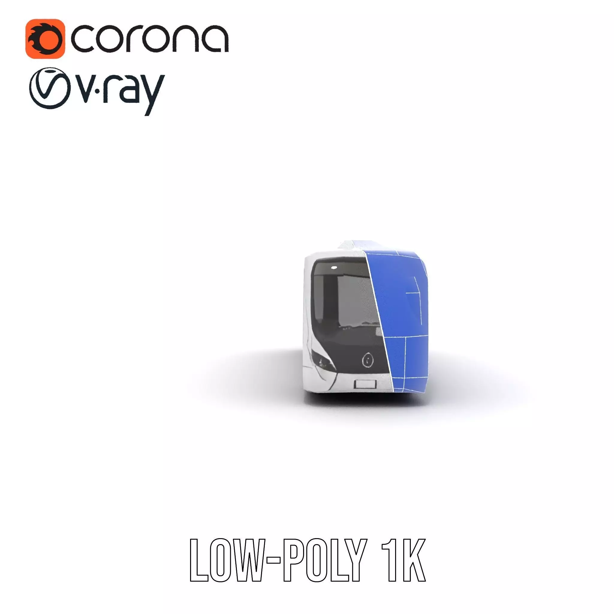 Modern Urban Bus model pack Low-poly 3D model_24