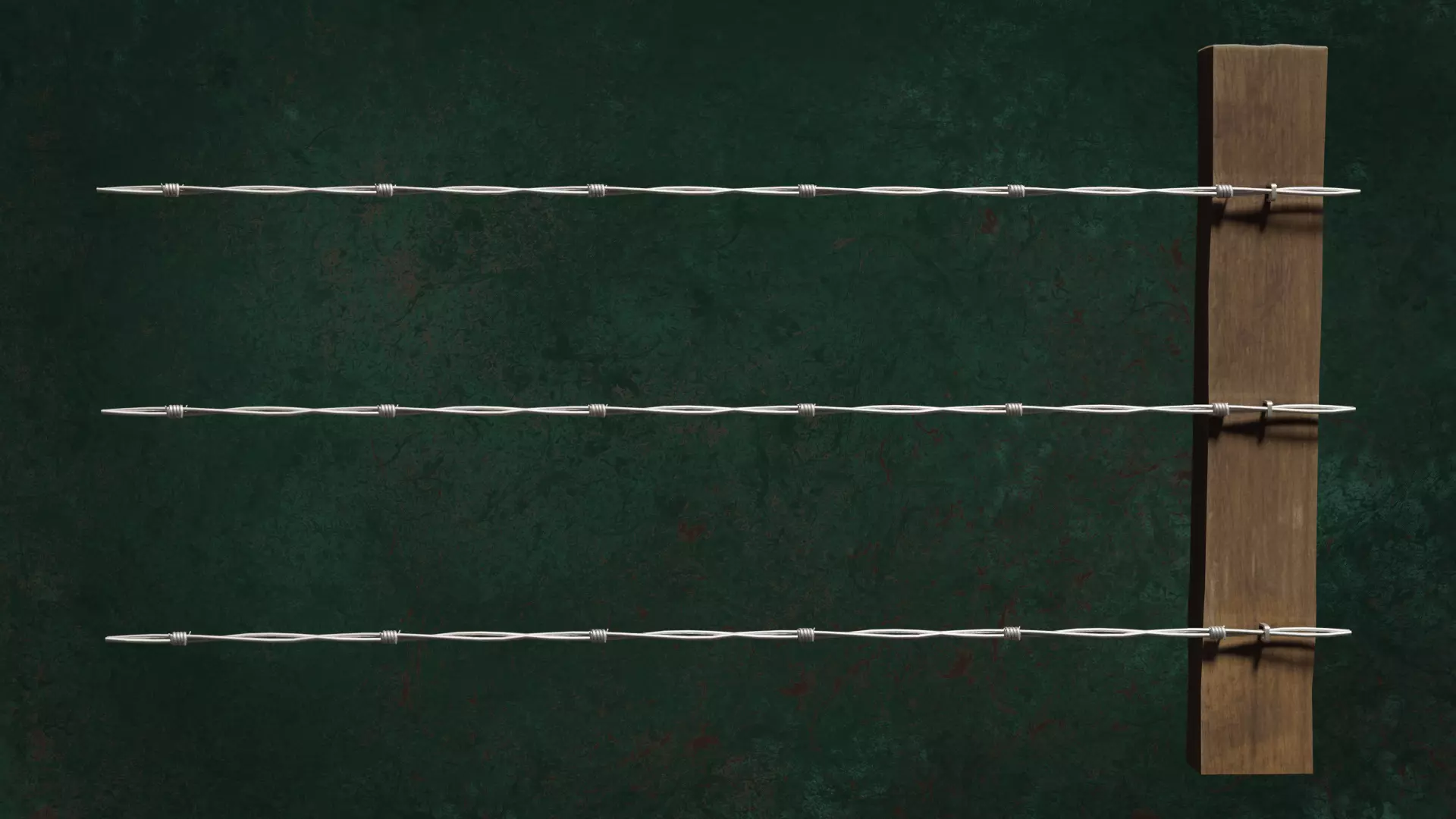 Military FencesWireB Series Metal Fortress Obstacle- N3P 3D model_7