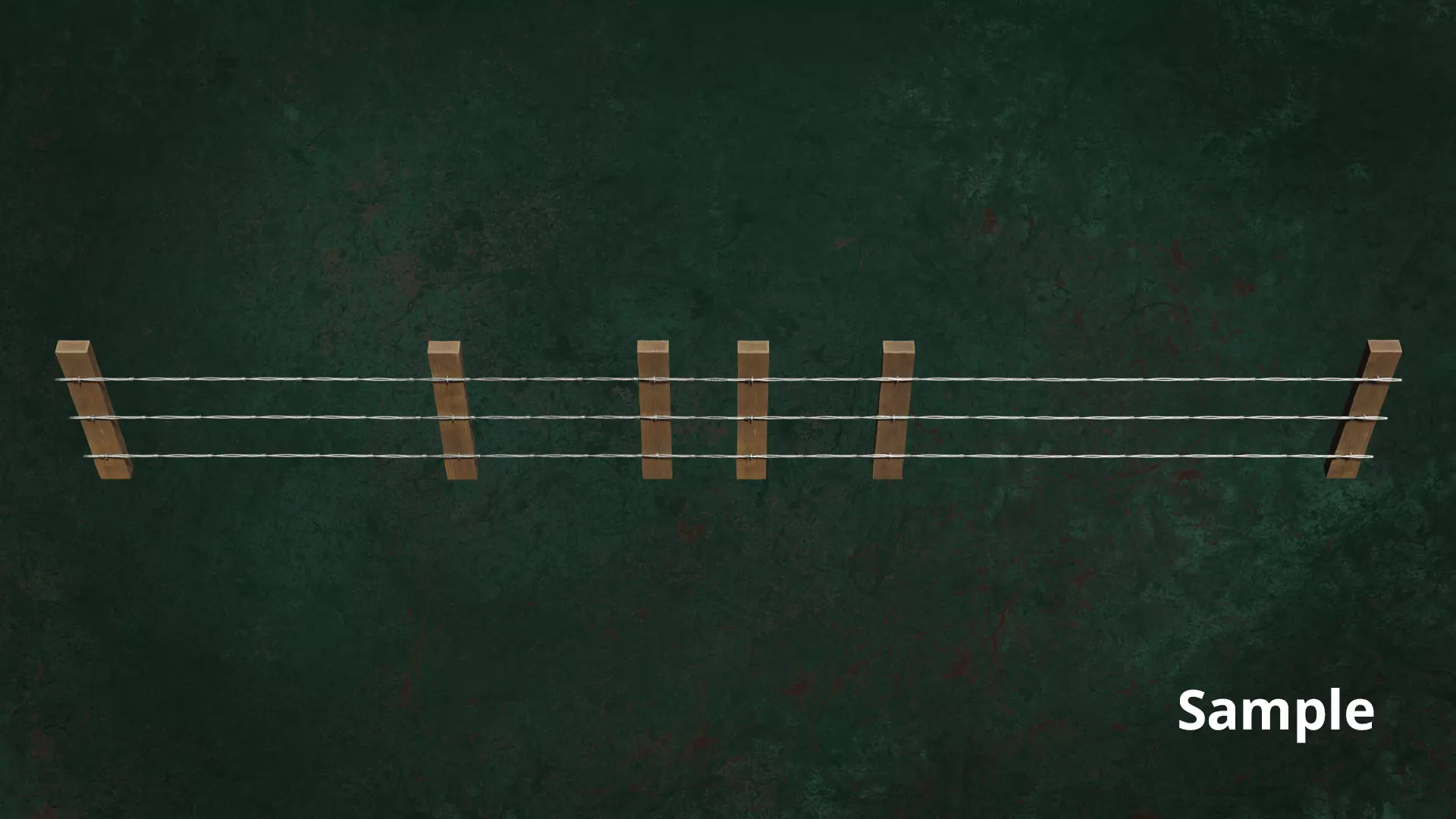 Military FencesWireB Series Metal Fortress Obstacle- N3P 3D model_16