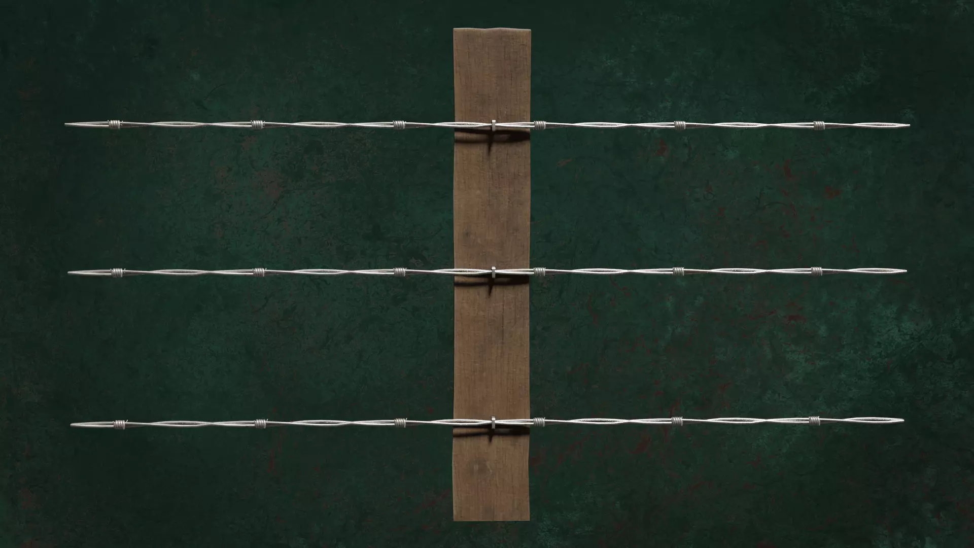 Military FencesWireB Series Metal Fortress Obstacle- N3P 3D model_6