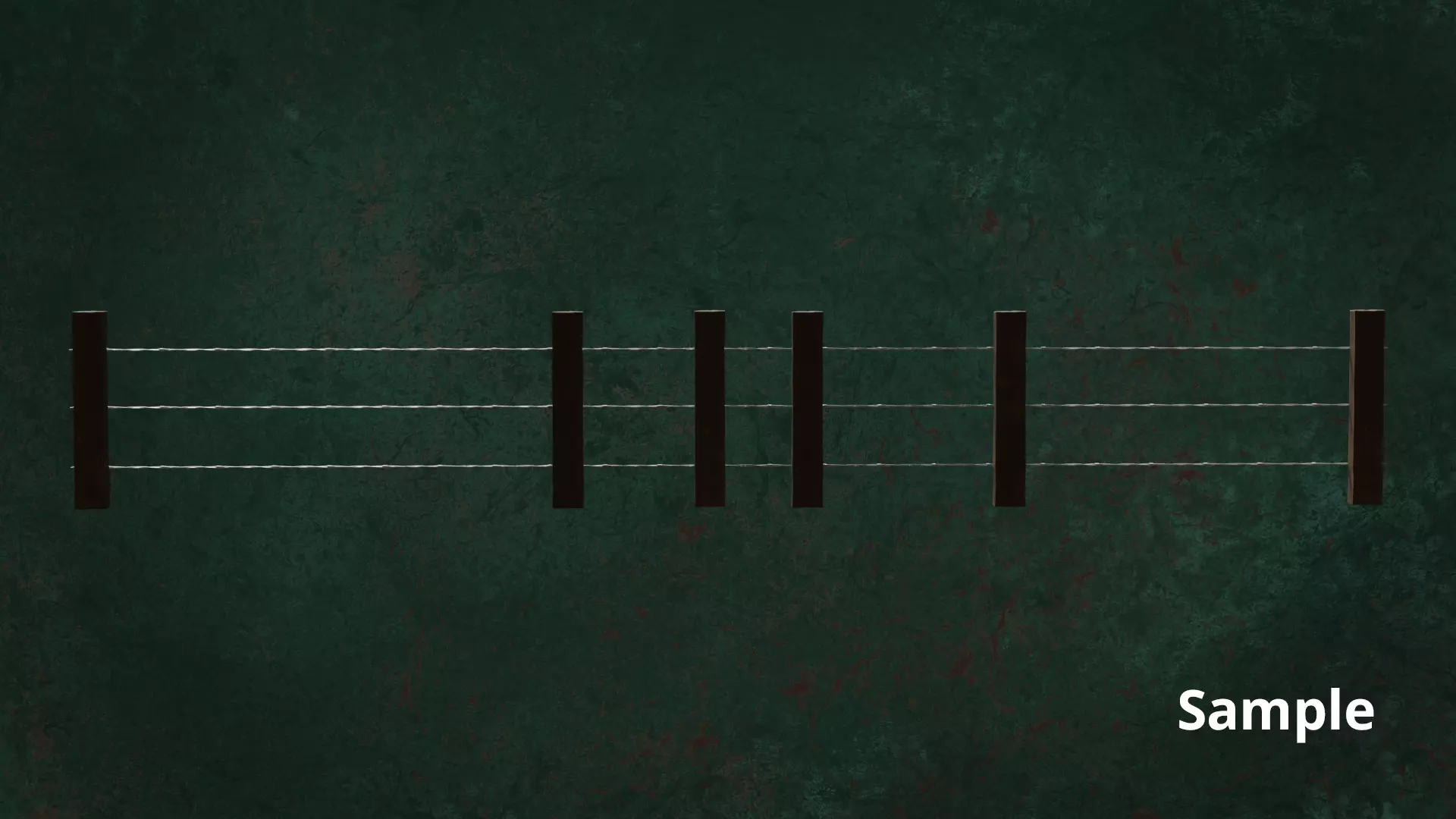 Military FencesWireB Series Metal Fortress Obstacle- N3P 3D model_19