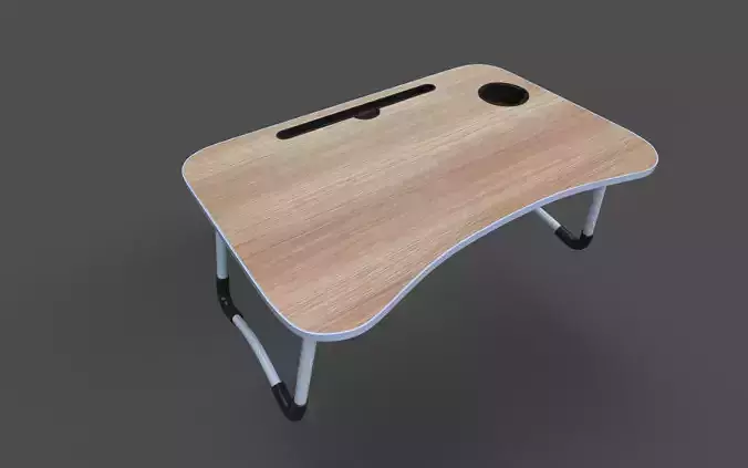 Study Table Low-poly 3D model