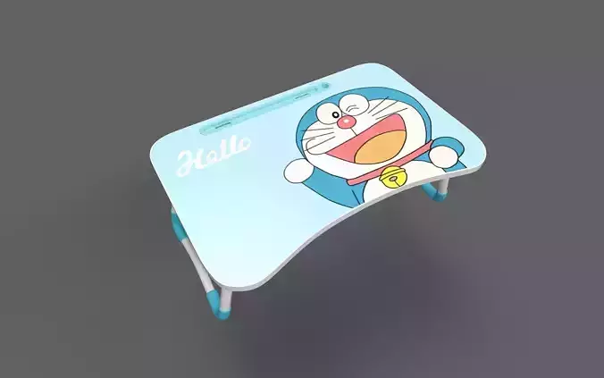 Study Table Low-poly 3D model