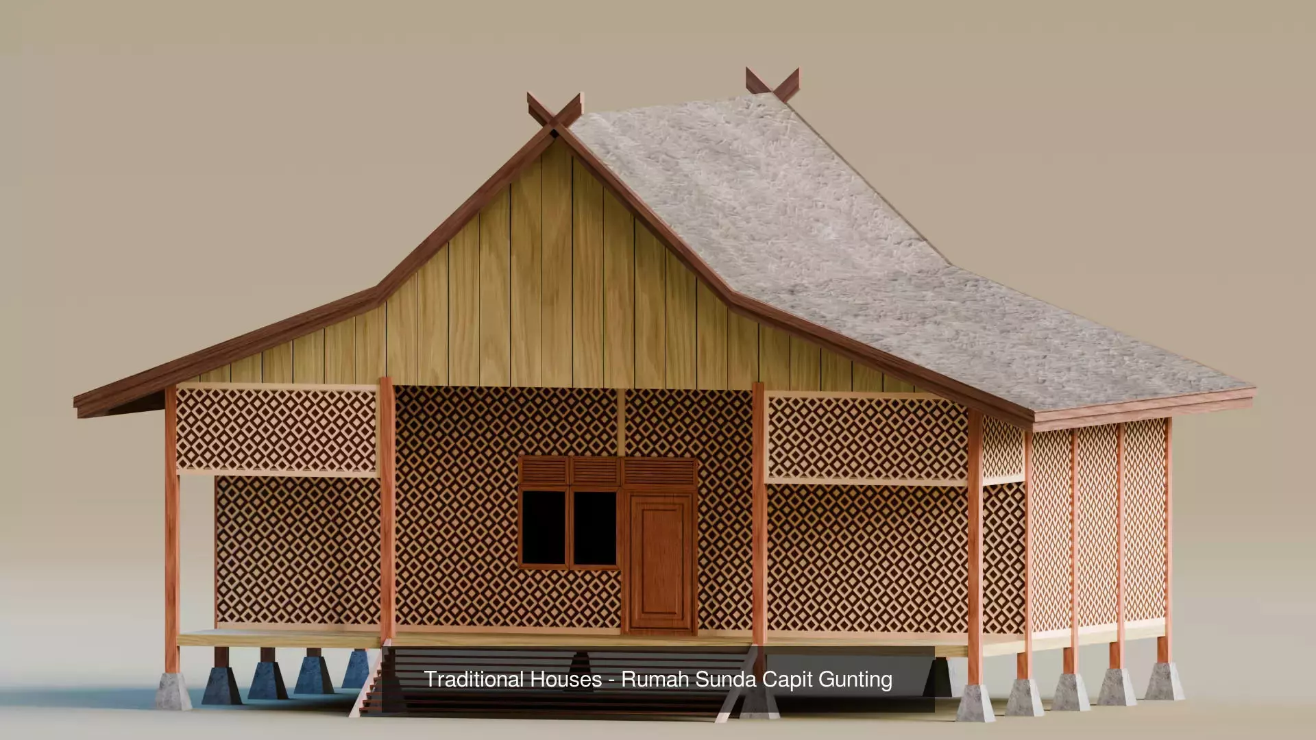 Traditional Houses - Bundle Edition 3D Model Collection_28