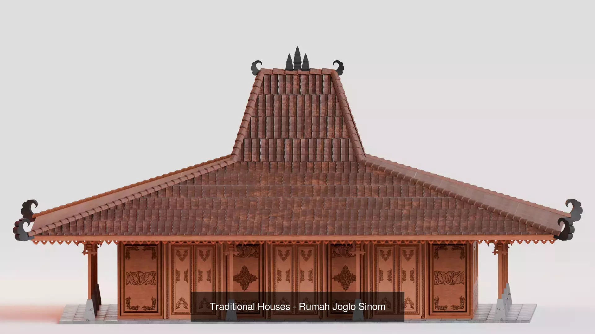 Traditional Houses - Bundle Edition 3D Model Collection_17