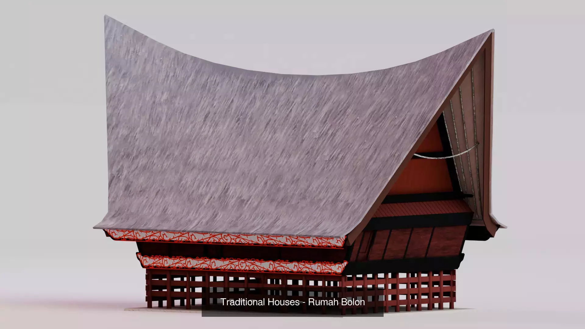 Traditional Houses - Bundle Edition 3D Model Collection_9