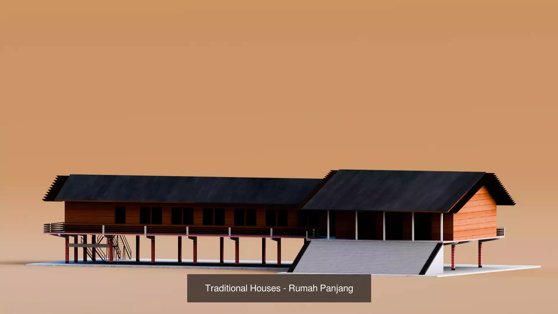 Traditional Houses - Bundle Edition 3D Model Collection_25