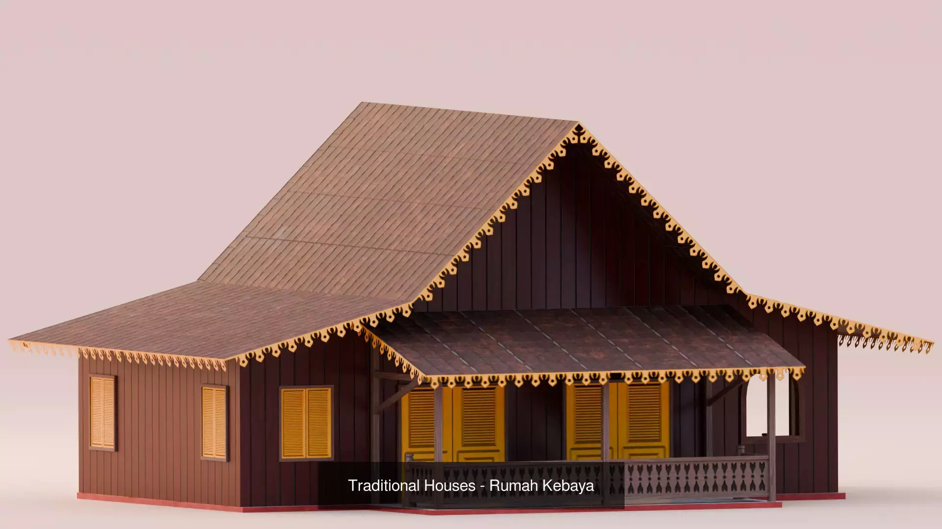 Traditional Houses - Bundle Edition 3D Model Collection_19