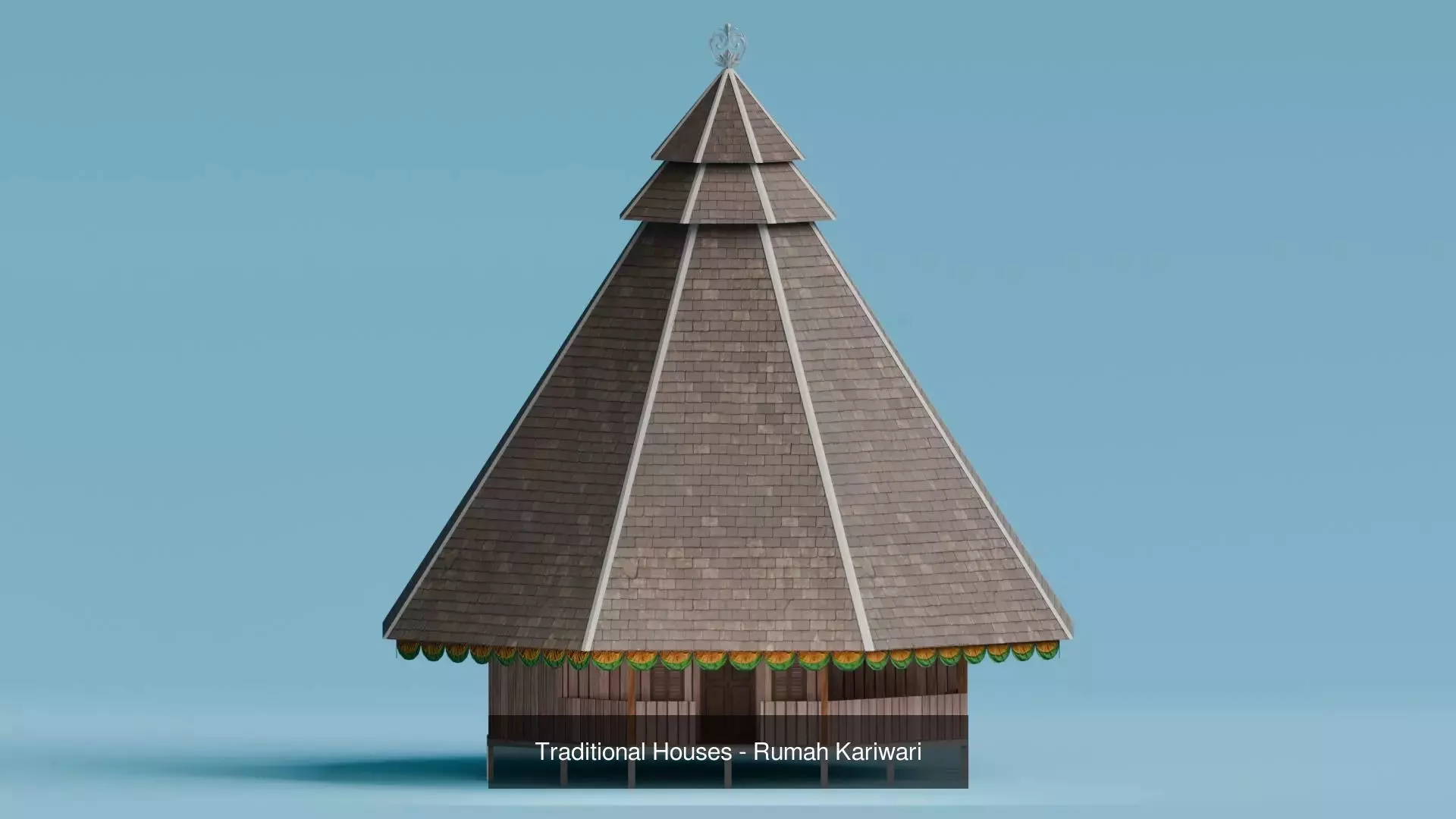 Traditional Houses - Bundle Edition 3D Model Collection_18