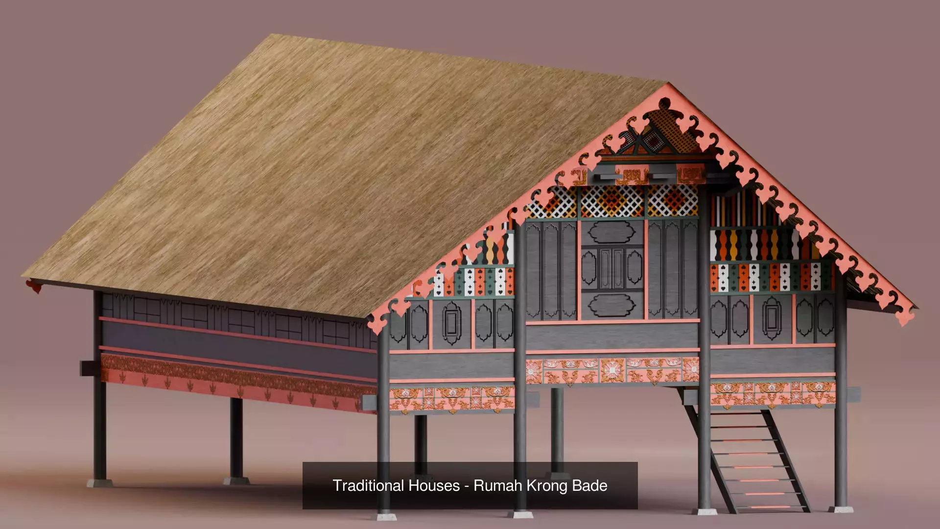 Traditional Houses - Bundle Edition 3D Model Collection_20