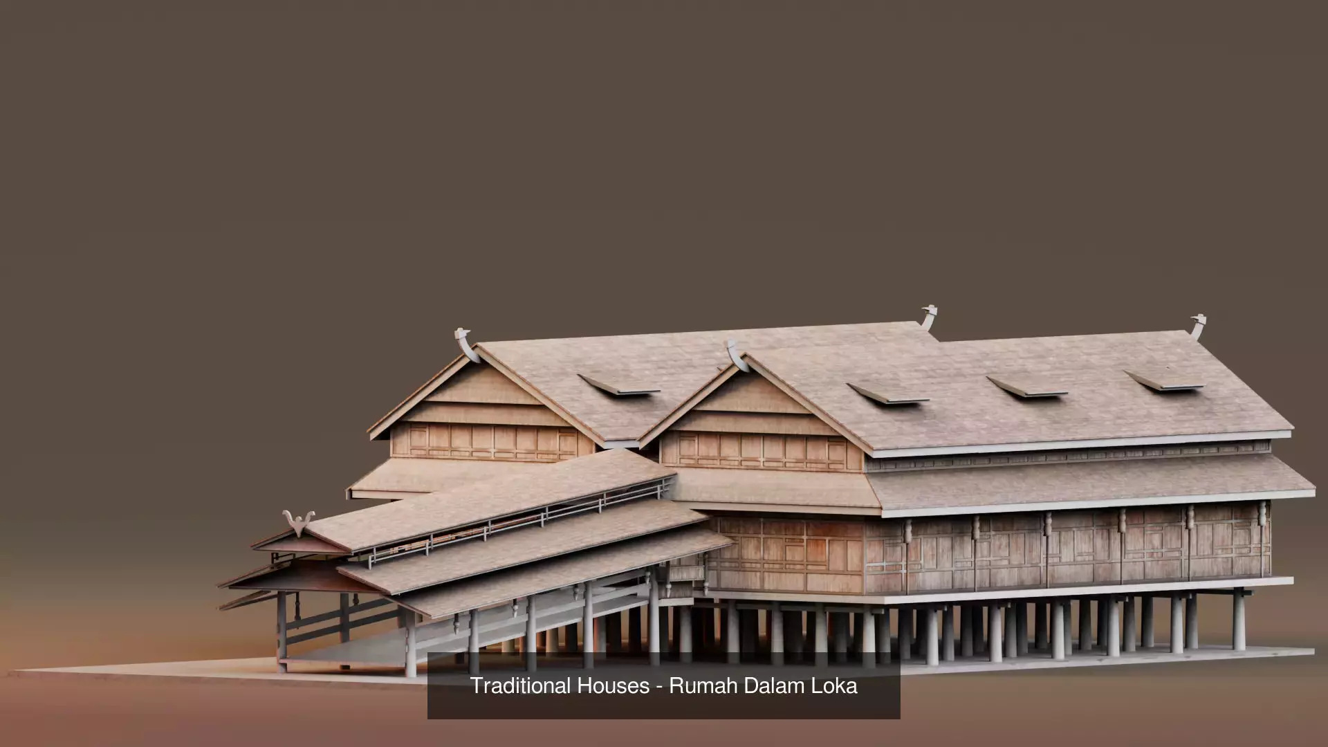 Traditional Houses - Bundle Edition 3D Model Collection_12