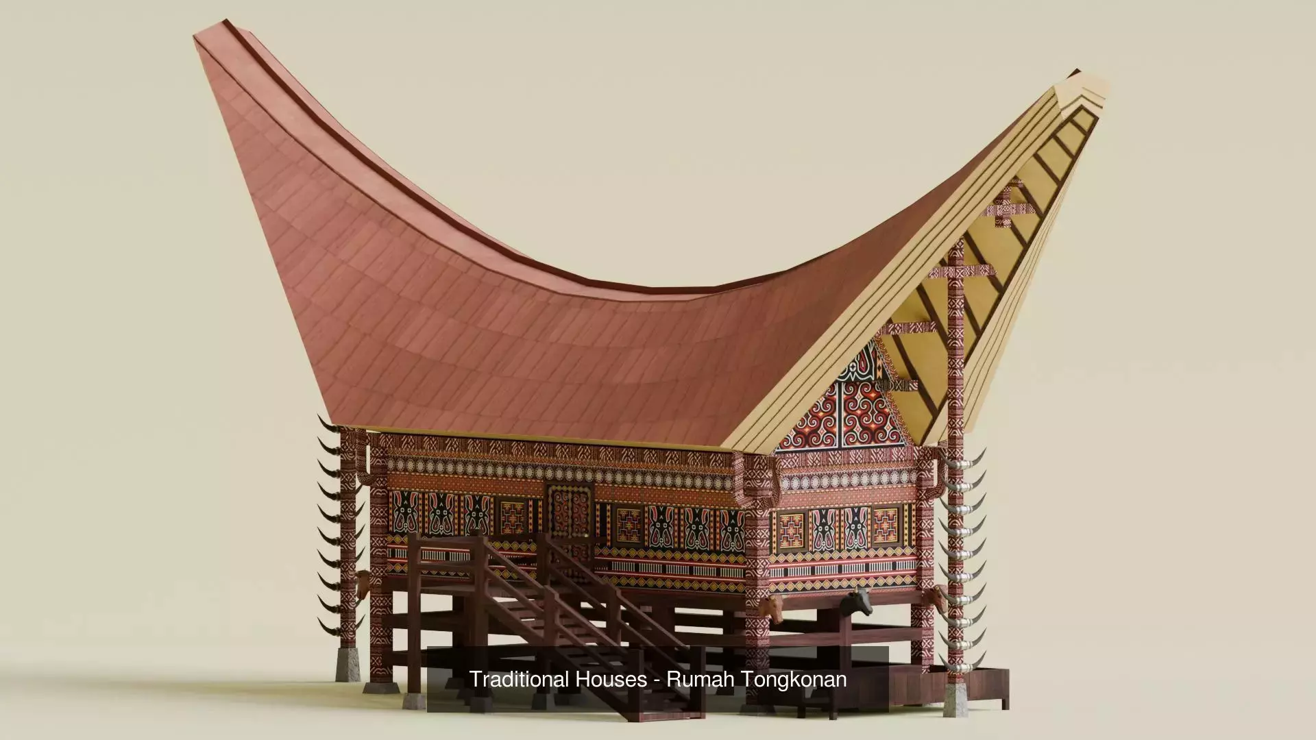 Traditional Houses - Bundle Edition 3D Model Collection_29