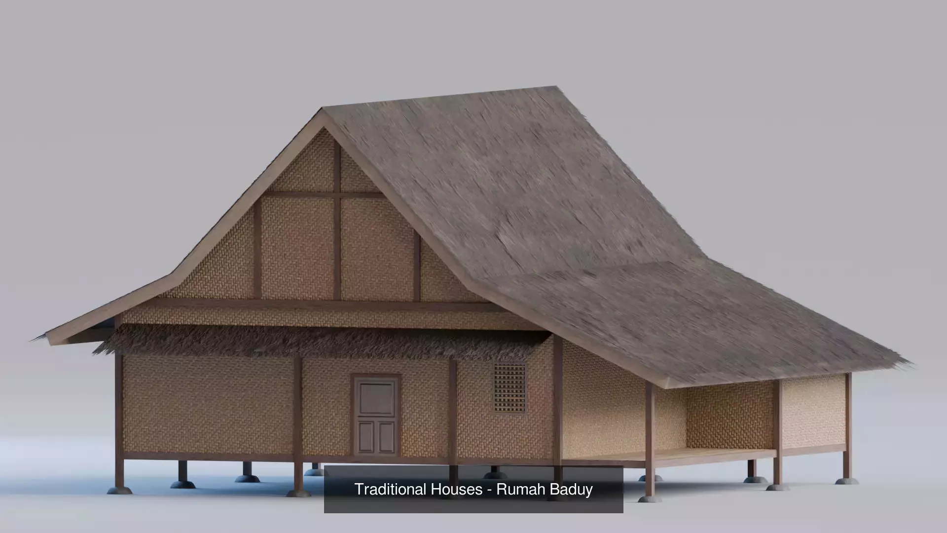 Traditional Houses - Bundle Edition 3D Model Collection_3