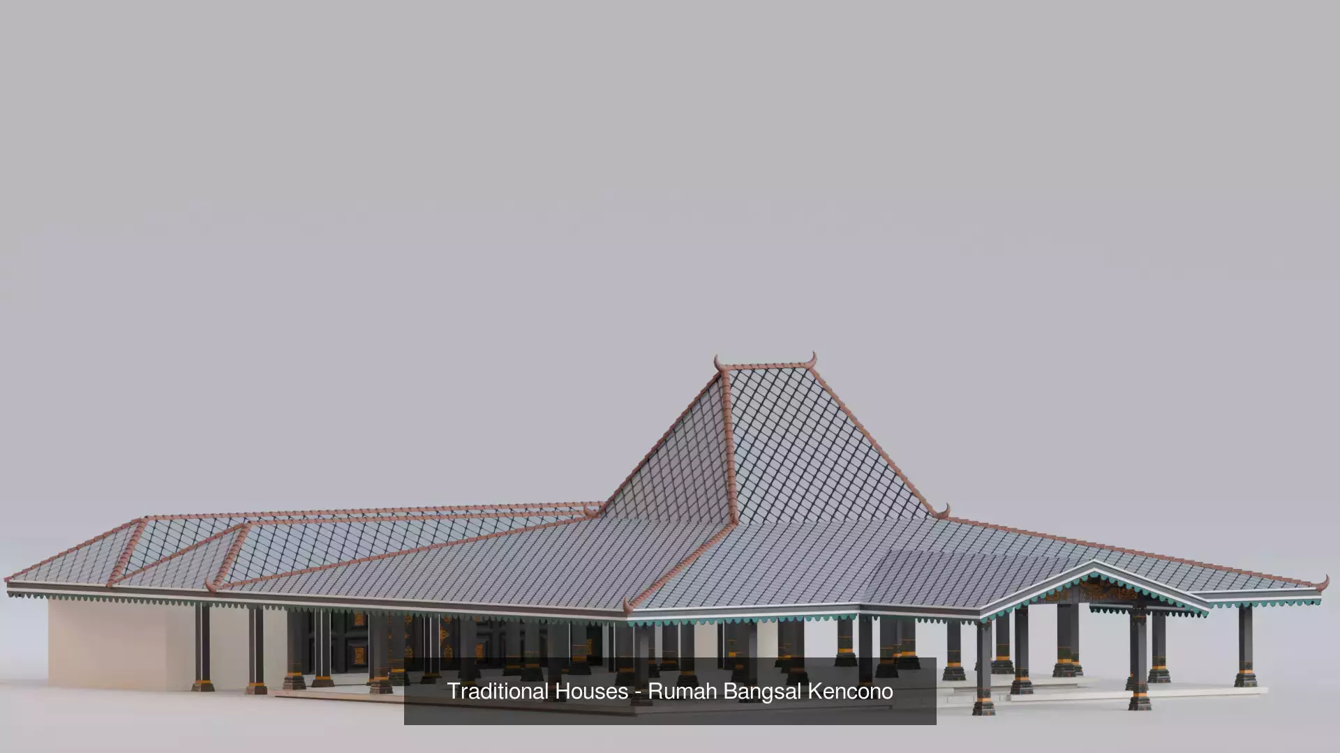 Traditional Houses - Bundle Edition 3D Model Collection_6