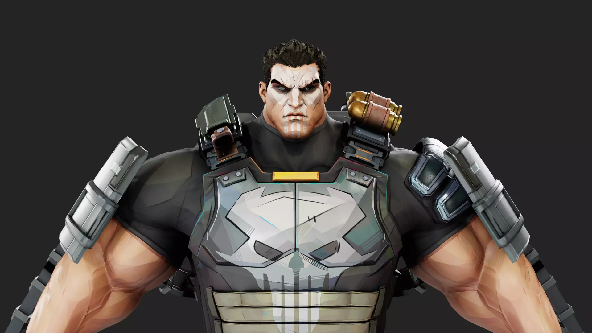 Punisher 3D model_0