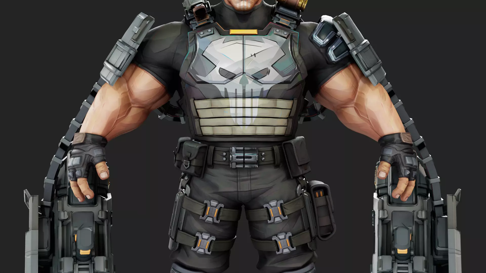 Punisher 3D model_5