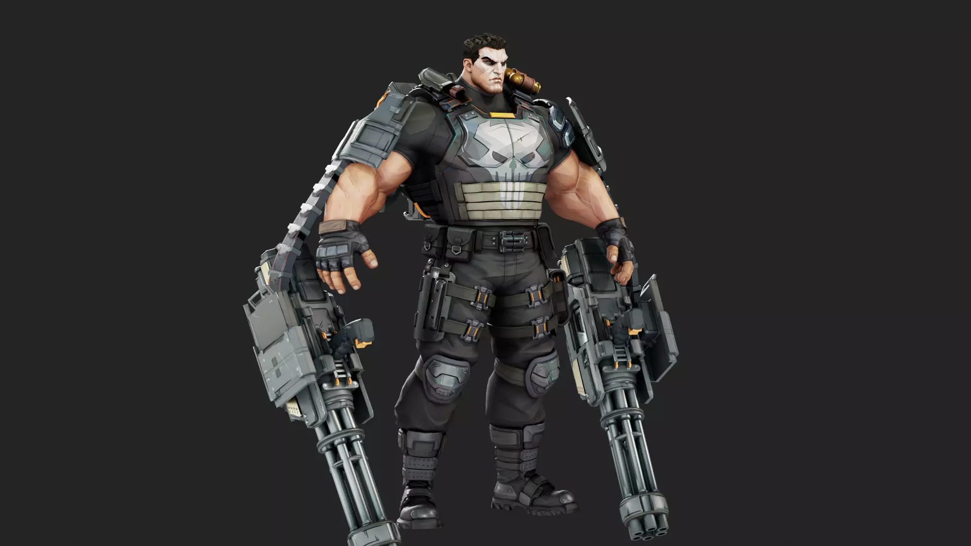 Punisher 3D model_4