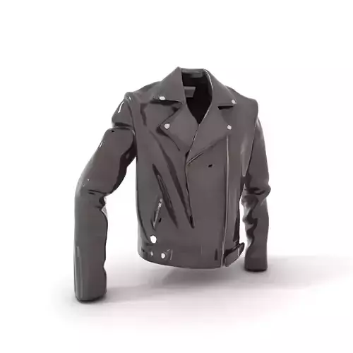 Classic Leather Jacket model pack Low-poly 3D model