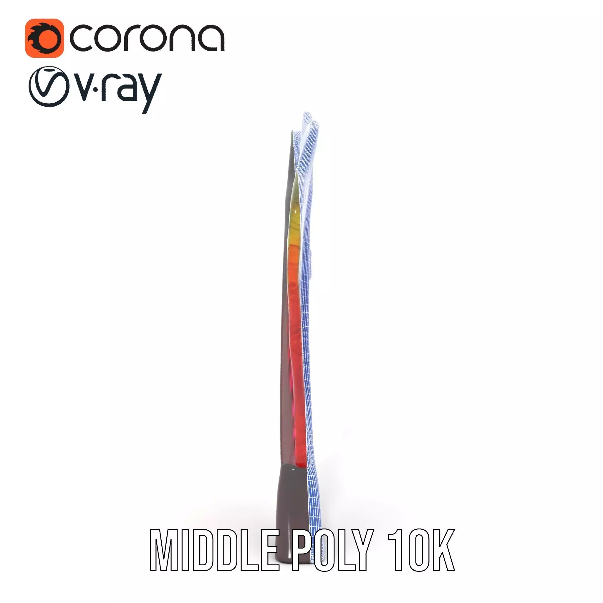 Vibrant Leaf Texture model pack Low-poly 3D model_30