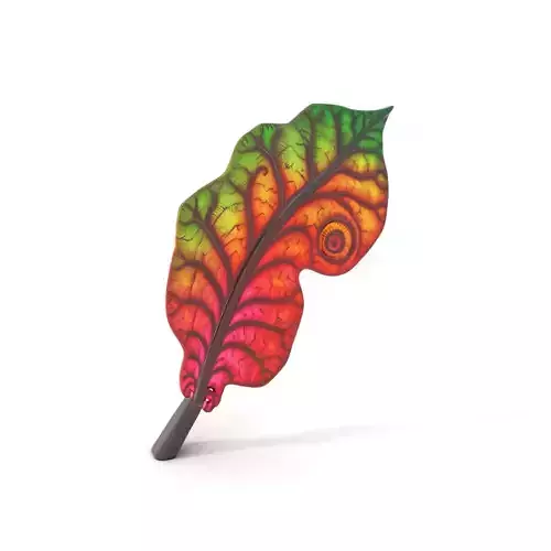 Vibrant Leaf Texture model pack