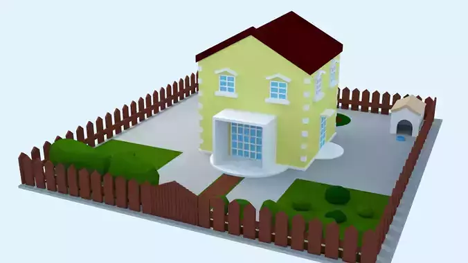 House Lowpoly