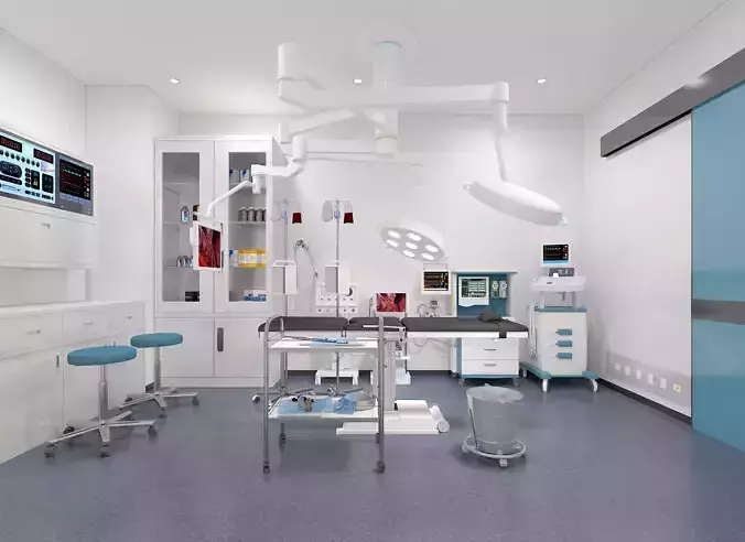  ward Operating Room 3D model